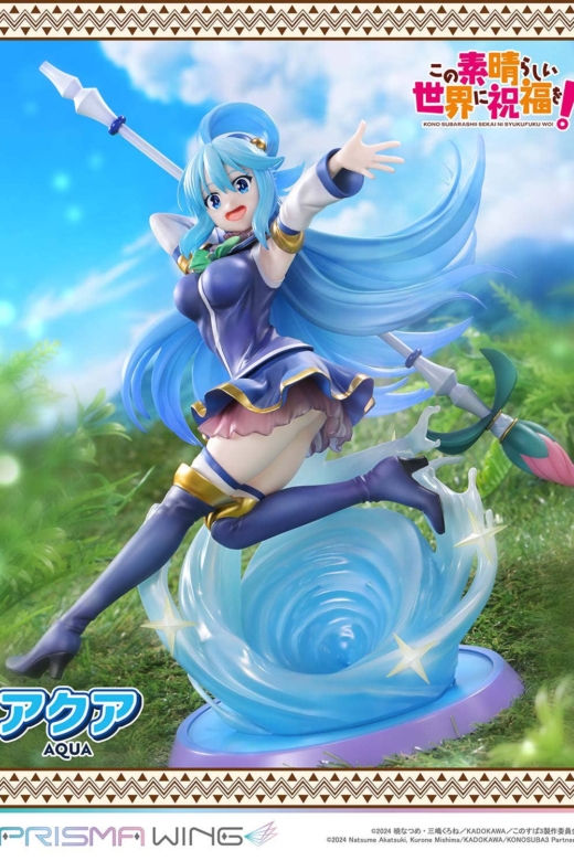 Tu Tienda Online de Anime y Manga » Tu Tienda Anime Descubre el apasionante mundo de Estatua Konosuba Aqua Diosa del Agua.